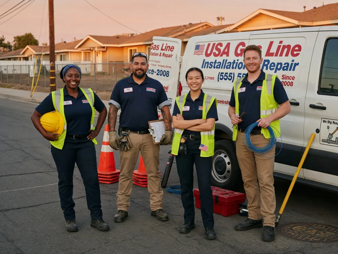 Gas Line Installation company in New Washington, OH